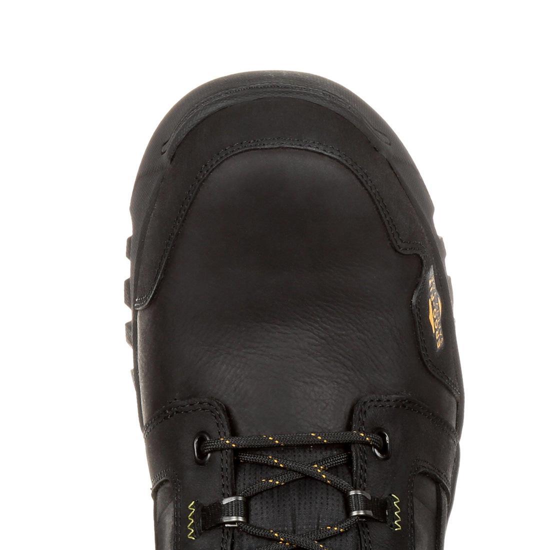 Georgia Boot Amplitude Composite Toe Waterproof Work Boot Black GB00130 At Steel Toes