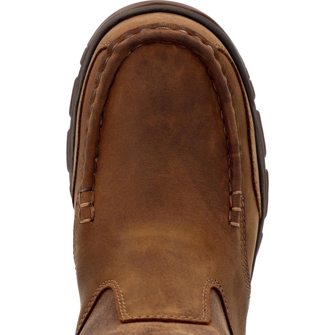 Georgia Boot Athens SuperLyte Waterproof Wellington Pull-On Boot GB00549 At Steel Toes