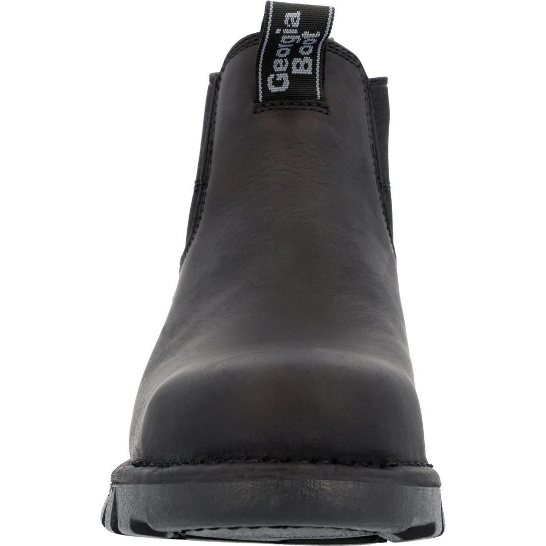 Georgia Boot Eagle One Steel Toe Waterproof Chelsea Boot GB00563 Front Image
