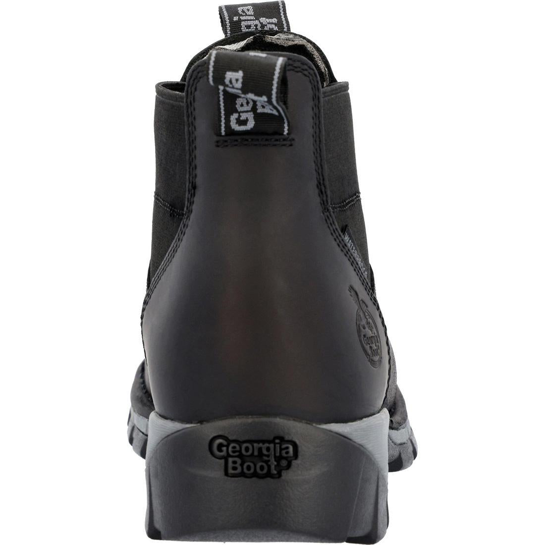 Georgia Boot Eagle One Steel Toe Waterproof Chelsea Boot GB00563 Back Image