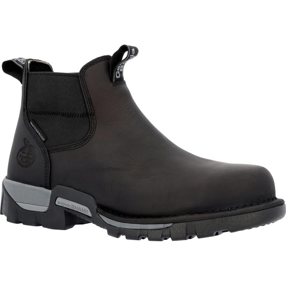 Georgia Boot Eagle One Steel Toe Waterproof Chelsea Boot GB00563 Side Image