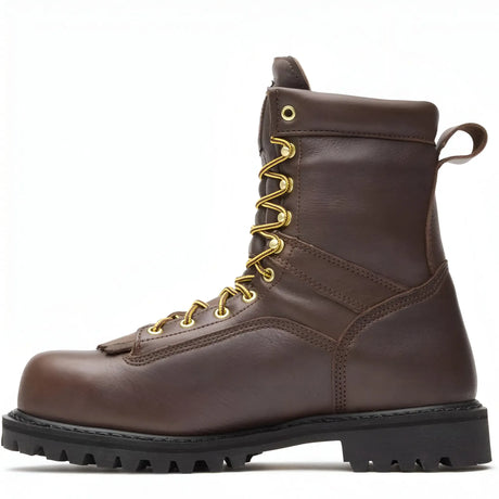 Georgia Boot Lace-to-Toe Steel Toe Waterproof Work Boot Side