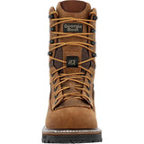 Georgia Boot LTX Logger 9" Nano Composite Toe Waterproof Work Boot GB00669 Front Image