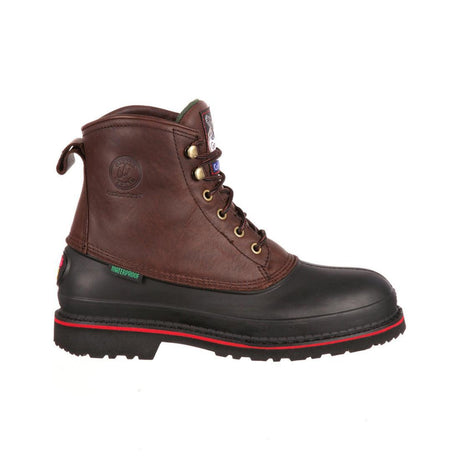 Georgia Boot Muddog Waterproof Steel Toe Work Boot Profile View