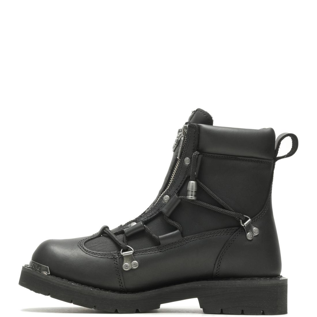 Men's Harley-Davidson Brake Buckle Black Leather Riding Boots