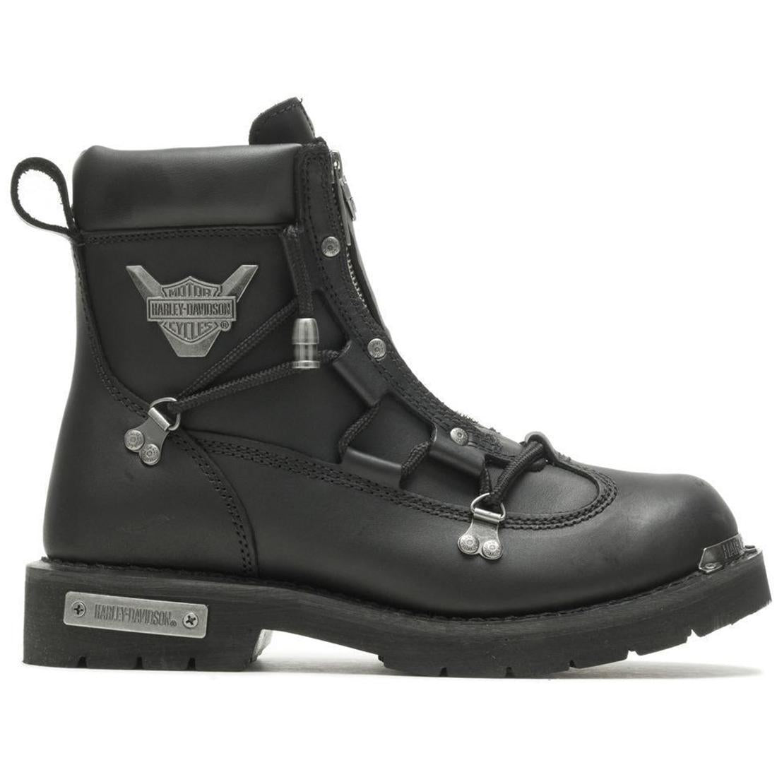 Men's Harley-Davidson Brake Buckle Black Leather Riding Boots