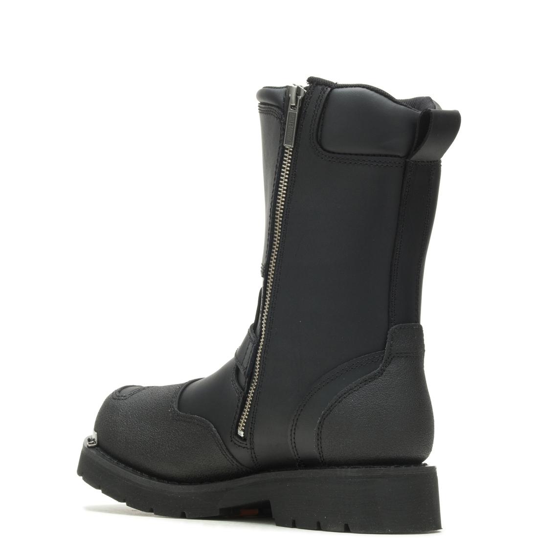 Harley Davidson スタッズ付きブーツ ブラック Harley-Davidson Zak Steel Toe SKU: 9015051 - YouTube