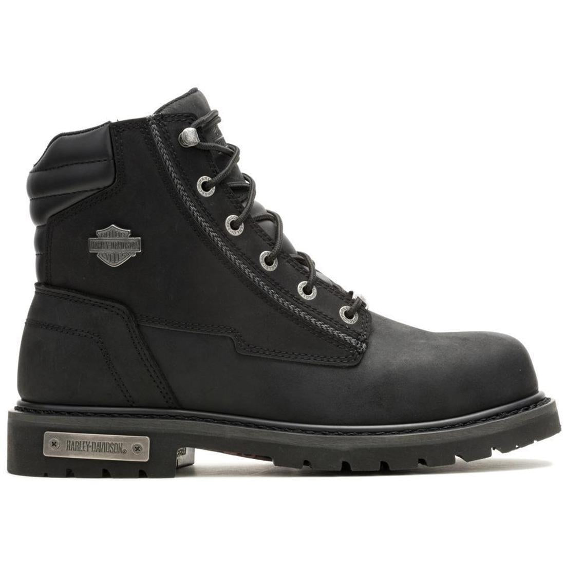 Men's Harley-Davidson Vintner Black ST Work Boots – Steel Toes