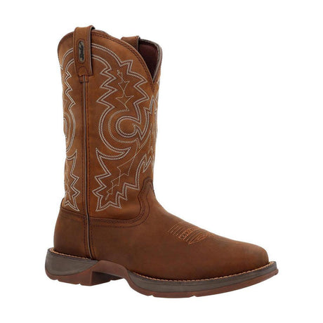 Rebel Pull-On Western Boot Brown DB4443 Front Image