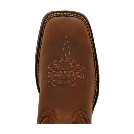 Rebel Pull-On Western Boot Brown DB4443 Sole Image