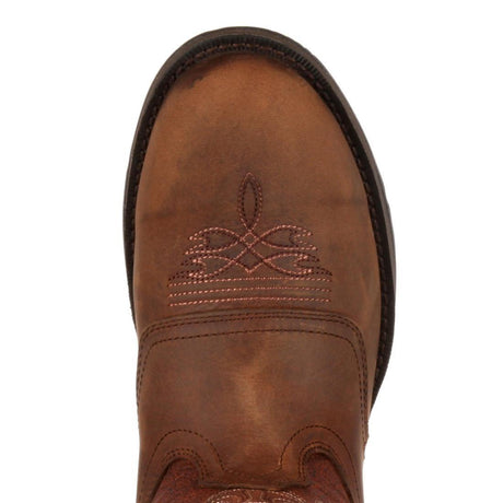 Rebel™ by Durango® Brown Saddle Western Boot DB5474