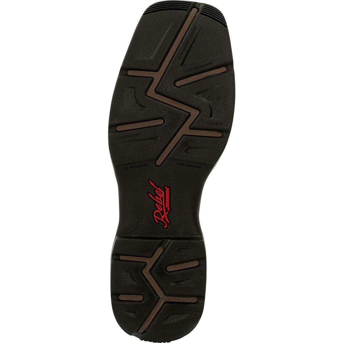 Rebel Colorado Flag Western Boot DDB0346 Side View