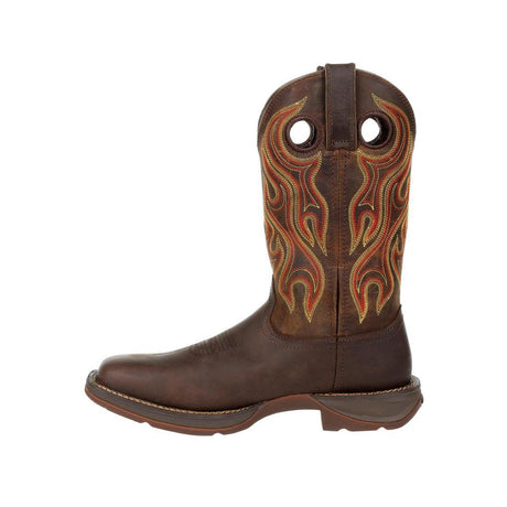 Rebel Western Boot Dark Chestnut DDB0317