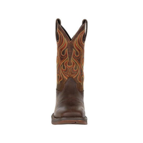 Rebel Western Boot Dark Chestnut DDB0317 Front Image