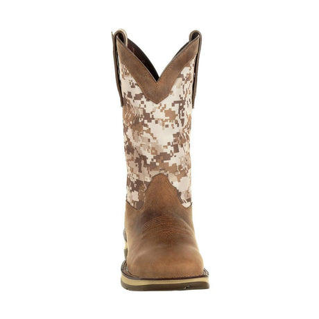 Rebel Desert Camo Pull-on Western Boot DDB0166 Front Image