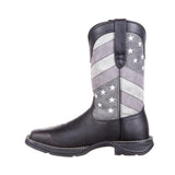 Rebel Faded Black Flag Western Boot DDB0125 Toe View