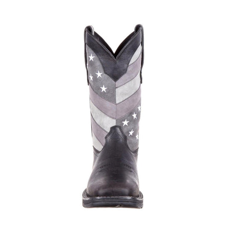 Rebel Faded Black Flag Western Boot DDB0125 Front Image