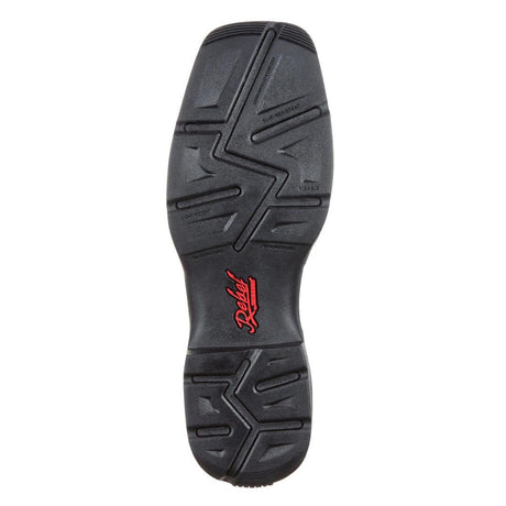Rebel Faded Black Flag Western Boot DDB0125 Sole Image