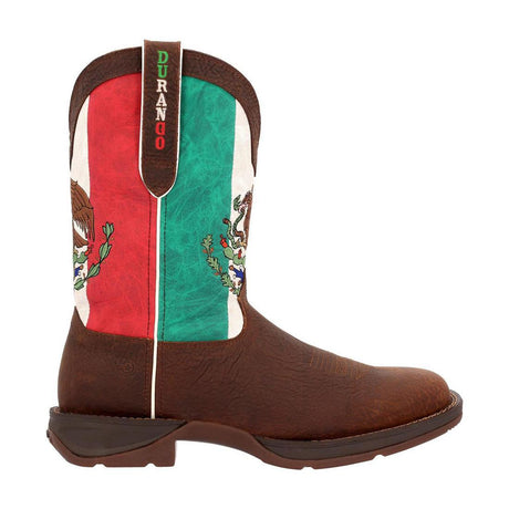 Rebel Mexico Flag Western Boot DDB0430 Profile View