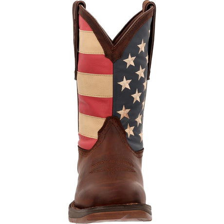 Rebel Patriotic Pull-On Western Flag Boot DB5554 Front Image