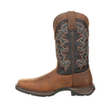 Rebel Pull-on Western Boot Chocolate And Midnight DDB0135 Toe View