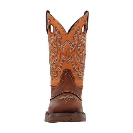 Rebel™ by Durango® Saddle Up Western Boot DB4442 Heel View