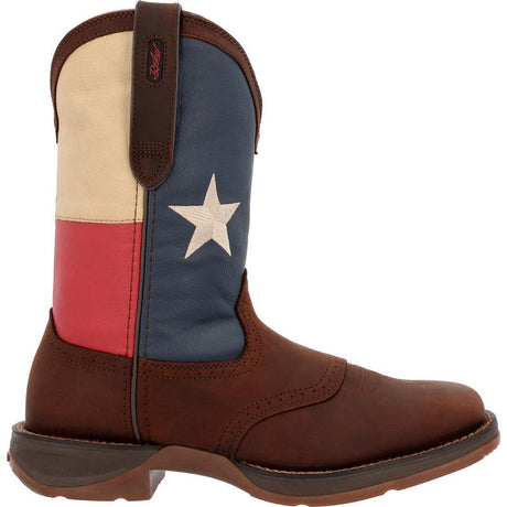 Rebel Texas Flag Western Boot DB4446 Profile View