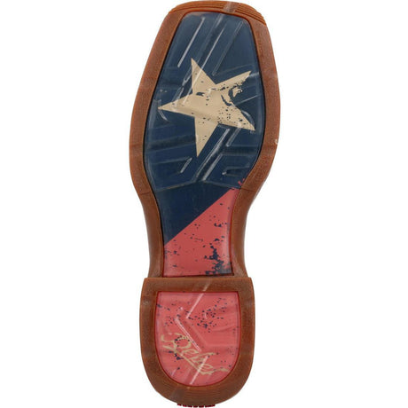 Rebel Texas Flag Western Boot DB4446 Sole Image