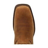 Rebel Waterproof Russet Western Boot DDB0361 Toe View