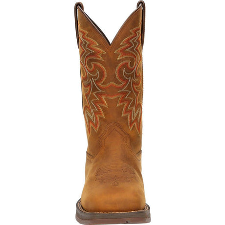 Rebel Waterproof Russet Western Boot DDB0361 Front Image
