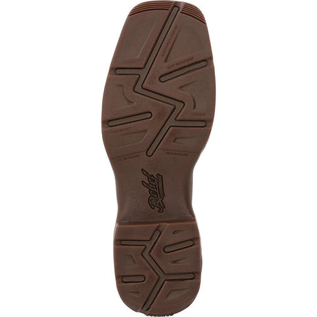 Rebel Waterproof Russet Western Boot DDB0361 Sole Image