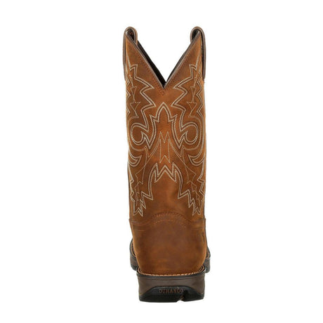 Rebel Waterproof Western Boot DDB0163 Heel View