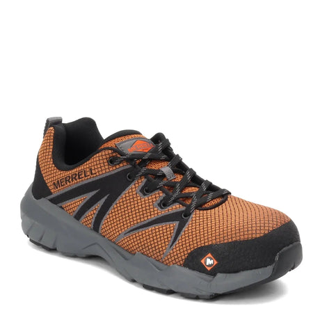Fullbench 55 Men's Alloy-Toe Work Shoes Orange-Men's Work Shoes-Merrell-Steel Toes