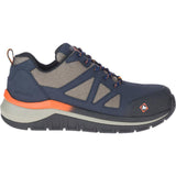 Fullbench Speed Men's Carbon-Fiber Work Shoes Navy-Men's Work Shoes-Merrell-Steel Toes