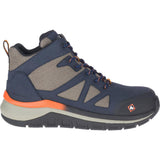 Fullbench Speed Mid Men's Carbon-Fiber Work Boots Navy-Men's Work Boots-Merrell-Steel Toes