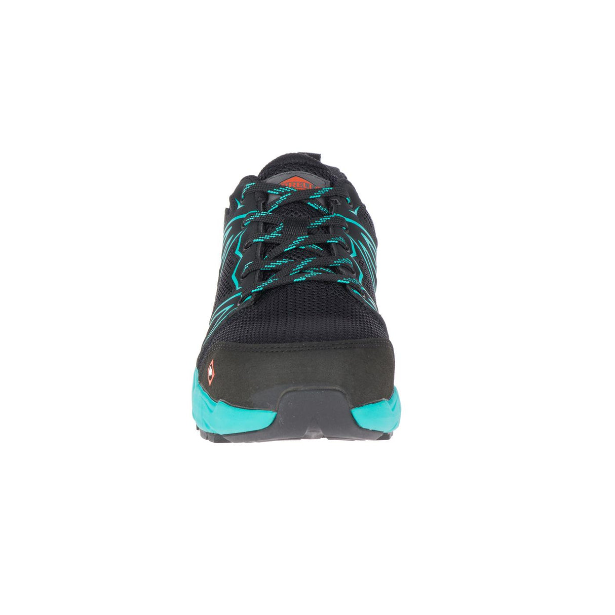 Fullbench Superlite WoMen's Alloy-Toe Work Shoes Black/Teal-Women's Work Shoes-Merrell-Steel Toes