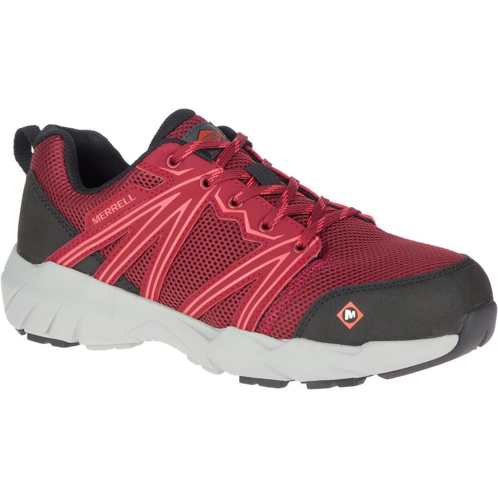 Fullbench Superlite WoMen's Alloy-Toe Work Shoes Syrah-Women's Work Shoes-Merrell-Steel Toes