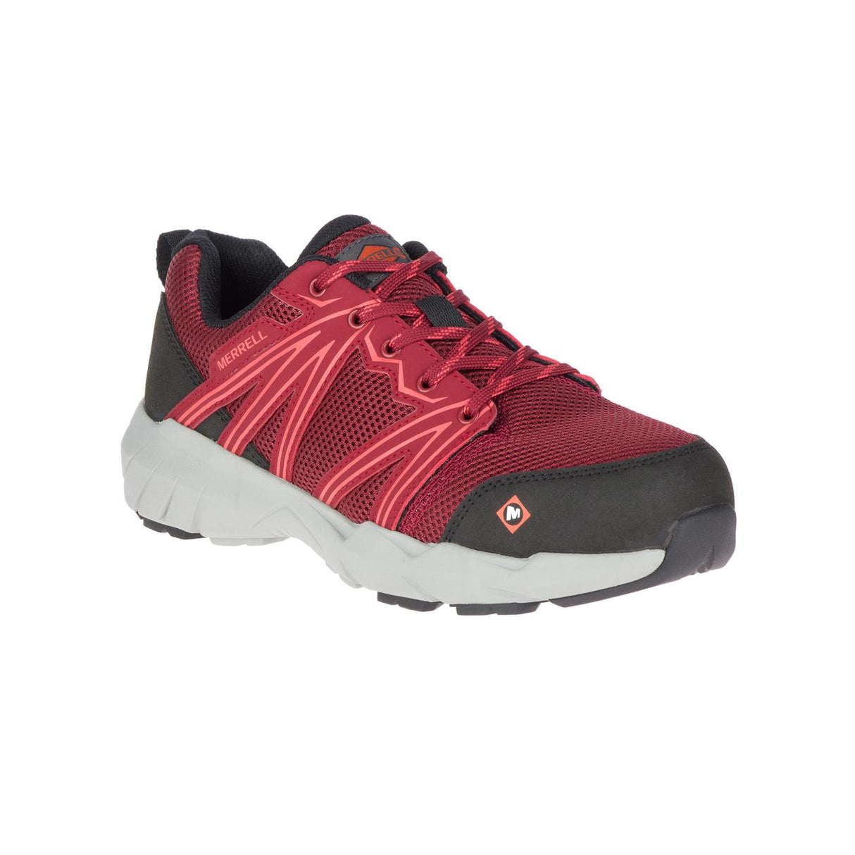 Fullbench Superlite WoMen's Alloy-Toe Work Shoes Syrah-Women's Work Shoes-Merrell-Steel Toes