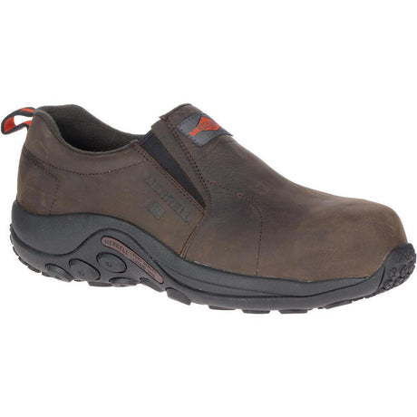 Jungle Moc Ltr Sd Men's Carbon-Fiber Work Shoes Espresso-Men's Work Shoes-Merrell-Steel Toes