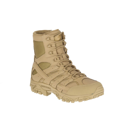 Moab 2 8" Men's Tactical Work Boots Tactical Coyote-Men's Tactical Work Boots-Merrell-Steel Toes