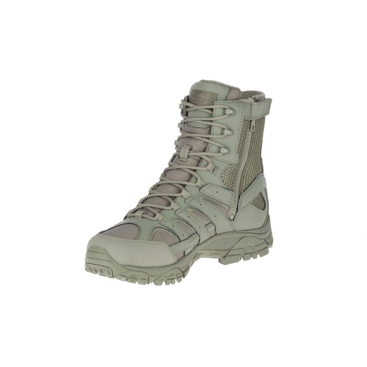 Moab 2 8 Men's Tactical Work Boots Tactical Sage Green-Men's Tactical Work Boots-Merrell-Steel Toes