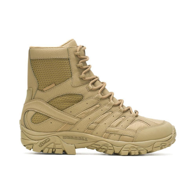 Moab 2 8" Men's Tactical Work Boots Wp Tactical Coyote-Men's Tactical Work Boots-Merrell-3.5-M-COYOTE-Steel Toes