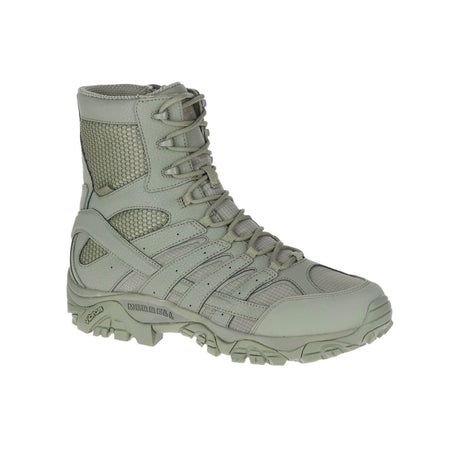 Moab 2 8" Men's Tactical Work Boots Wp Tactical Sage Green-Men's Tactical Work Boots-Merrell-5-M-SAGE GREEN-Steel Toes
