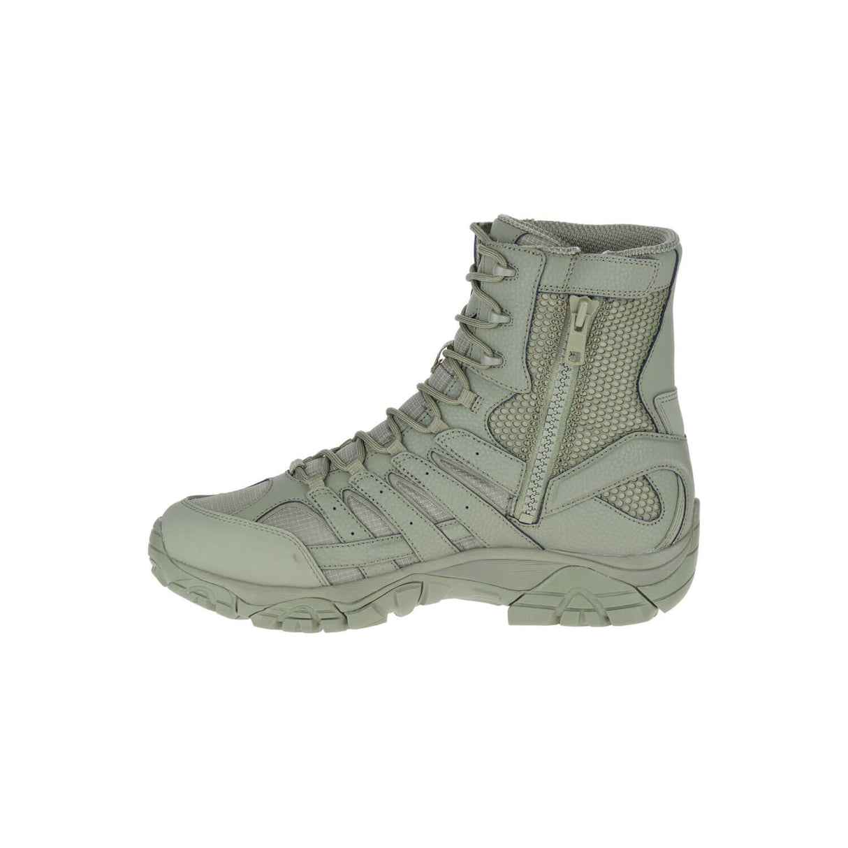 Moab 2 8" Men's Tactical Work Boots Wp Tactical Sage Green-Men's Tactical Work Boots-Merrell-Steel Toes