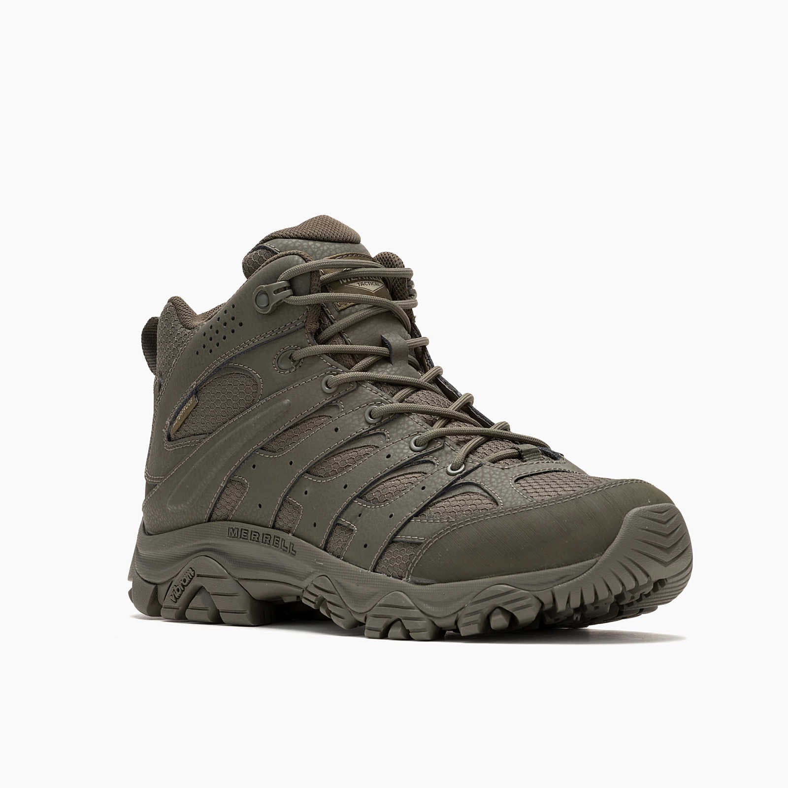 Merrell Moab 3 Mid Men's Tactical Work Boots Wp Tactical J004113