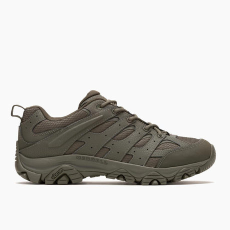 Moab 3 Tactical Men's Tactical Work Shoes Dark Olive-Men's Tactical Work Shoes-Merrell-3.5-M-DARK OLIVE-Steel Toes