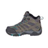 Moab Vertex Mid WoMen's Composite-Toe Work Boots Wp Pewter-Women's Work Boots-Merrell-Steel Toes