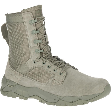 Mqc 2 Men's Tactical Work Boots Tactical Sage Green-Men's Tactical Work Boots-Merrell-Steel Toes