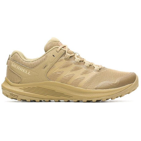 Merrell Nova 3 Tactical Men's Tactical Work Shoes Dark Coyote Profile View
