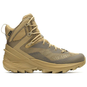 Merrell Rogue Tactical Gtx Men's Work Boots Dark Coyote Profile View